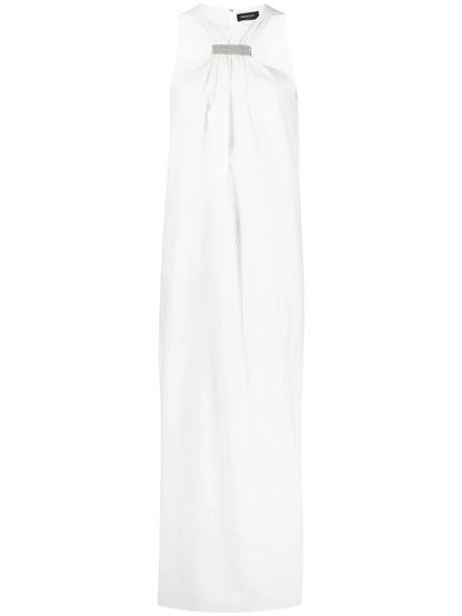 Halterneck Cotton Gown