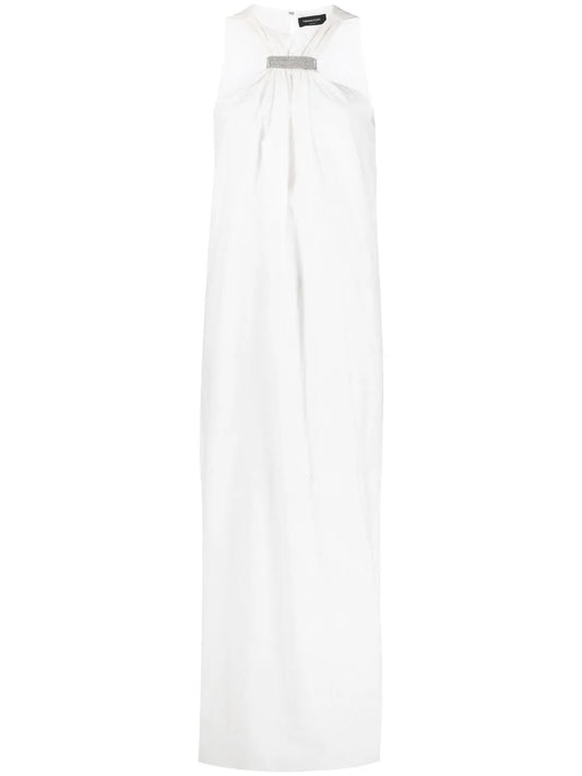 Halterneck Cotton Gown