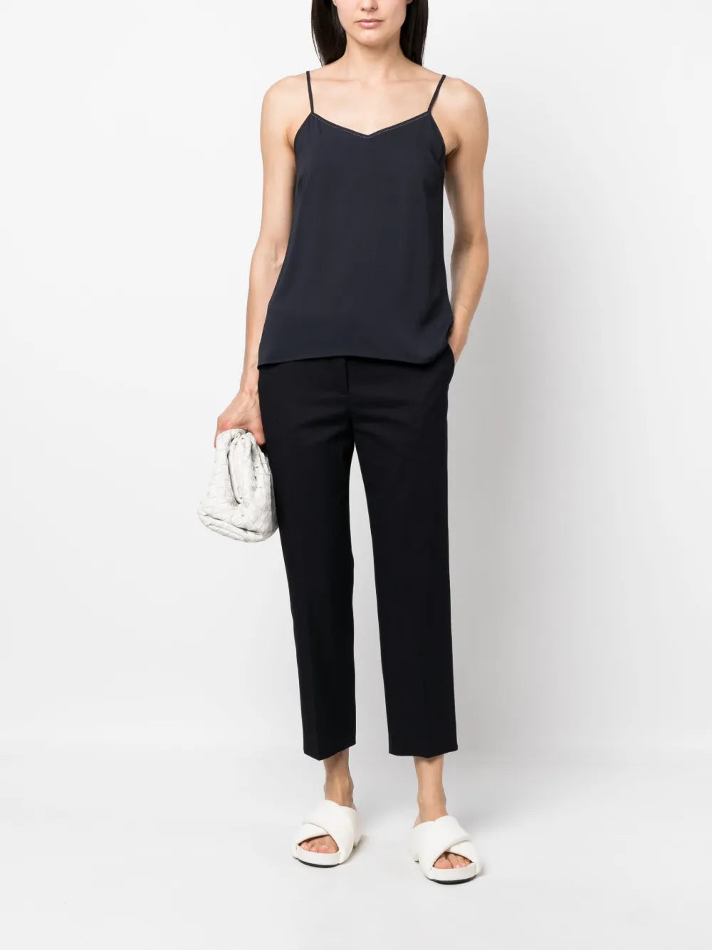 V-Neck Sleeveless Top