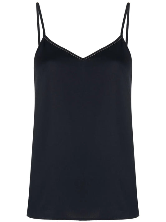 V-Neck Sleeveless Top