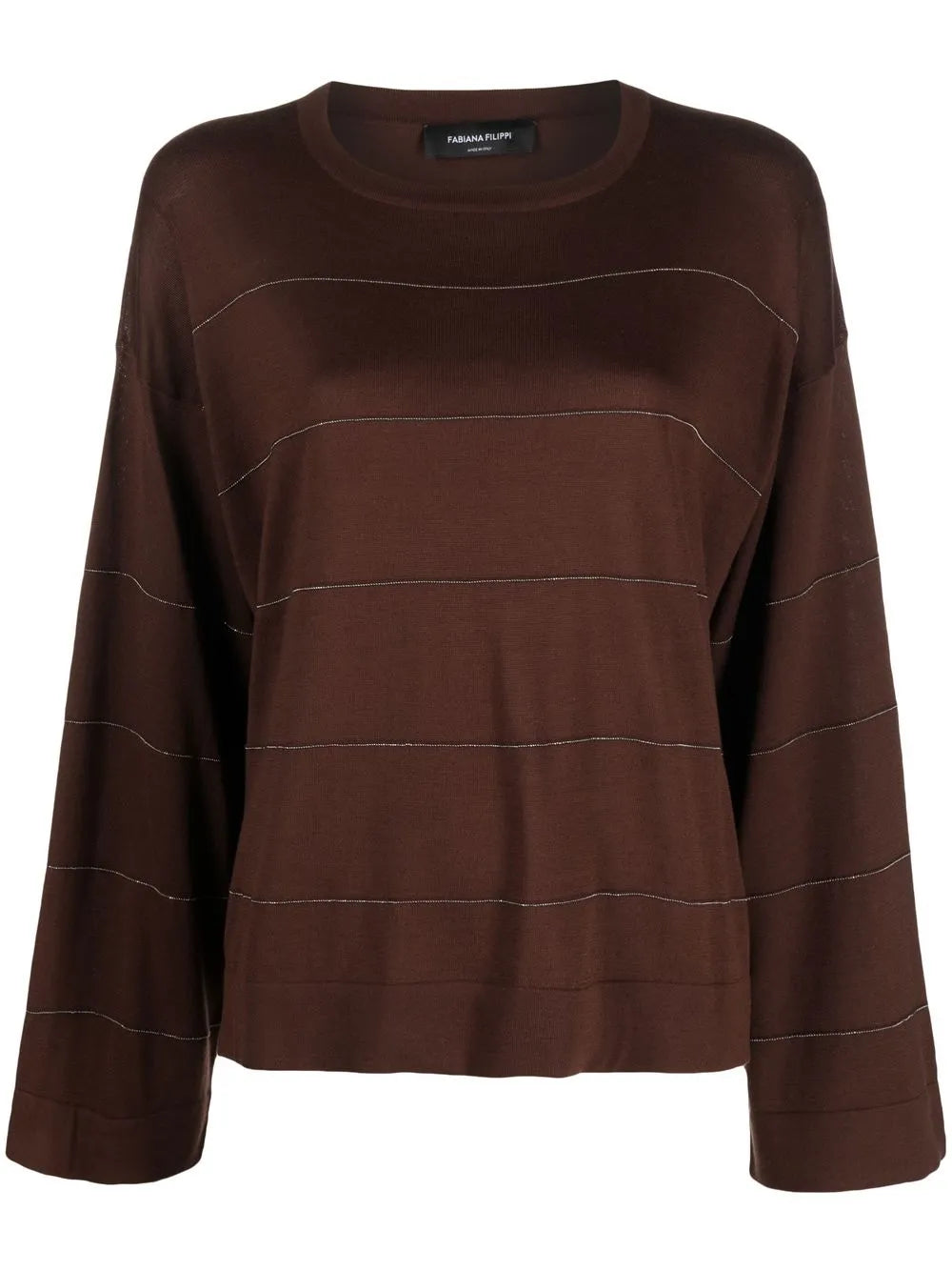 Bead-Embellished Sweater