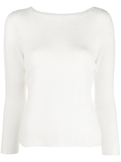 Ribbed-Knit Cashmere Jumper