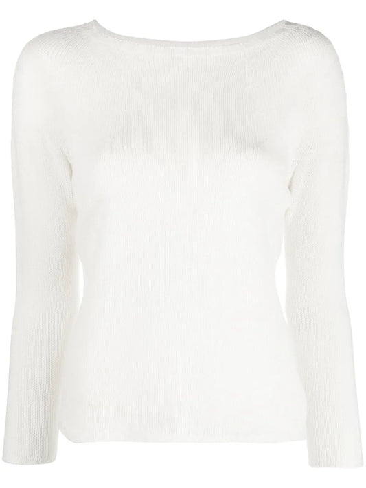 Ribbed-Knit Cashmere Jumper