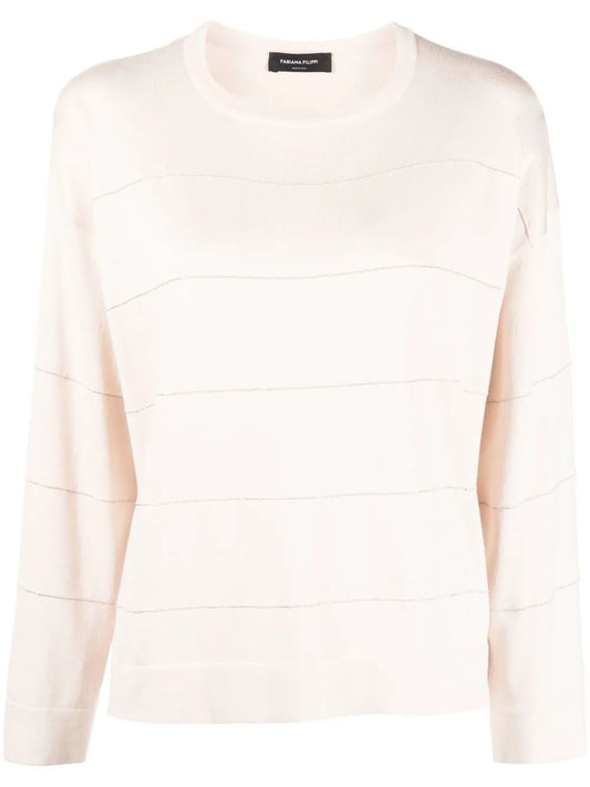 Bead-Embellished Sweater