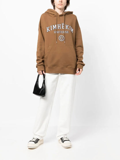 Logo-Embroidered Hoodie