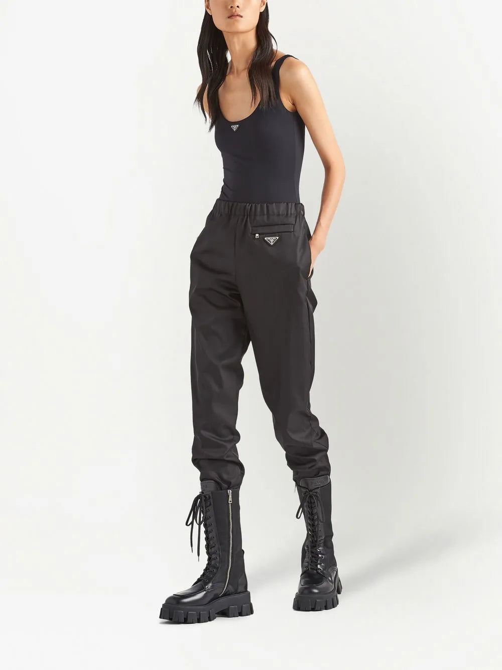 Re-Nylon Gabardine Trousers