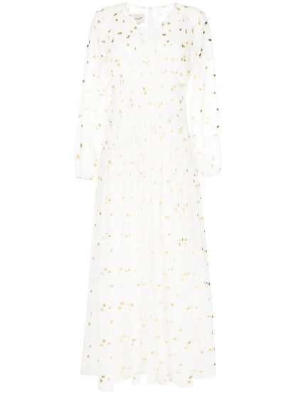 Polka Dot Pattern Kaftan
