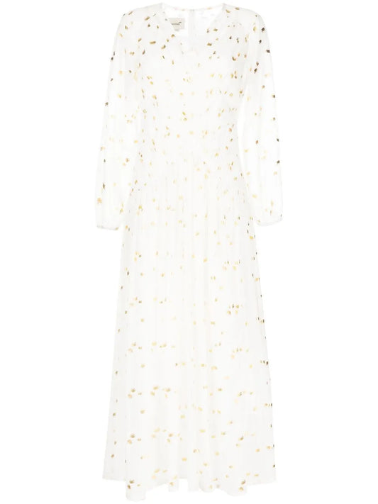 Polka Dot Pattern Kaftan