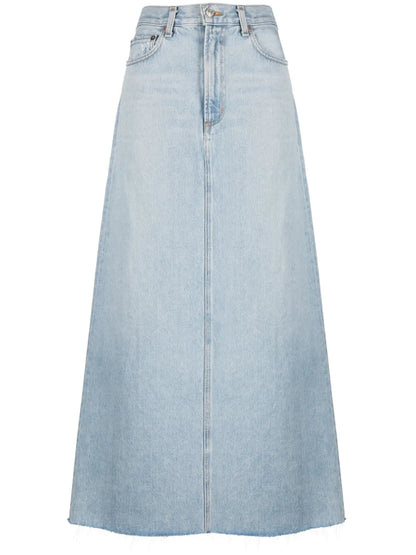 Maxi Denim Skirt
