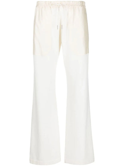 Drawstring Straight Trousers