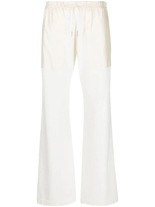 Drawstring Straight Trousers