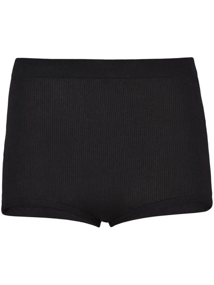 Ribbed-Knit Silk-Blend Shorts
