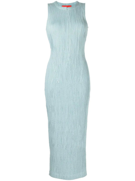 Sliced Midi Dress