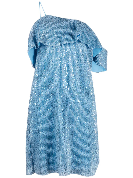 Kenza Sequin-Embellished Minidress