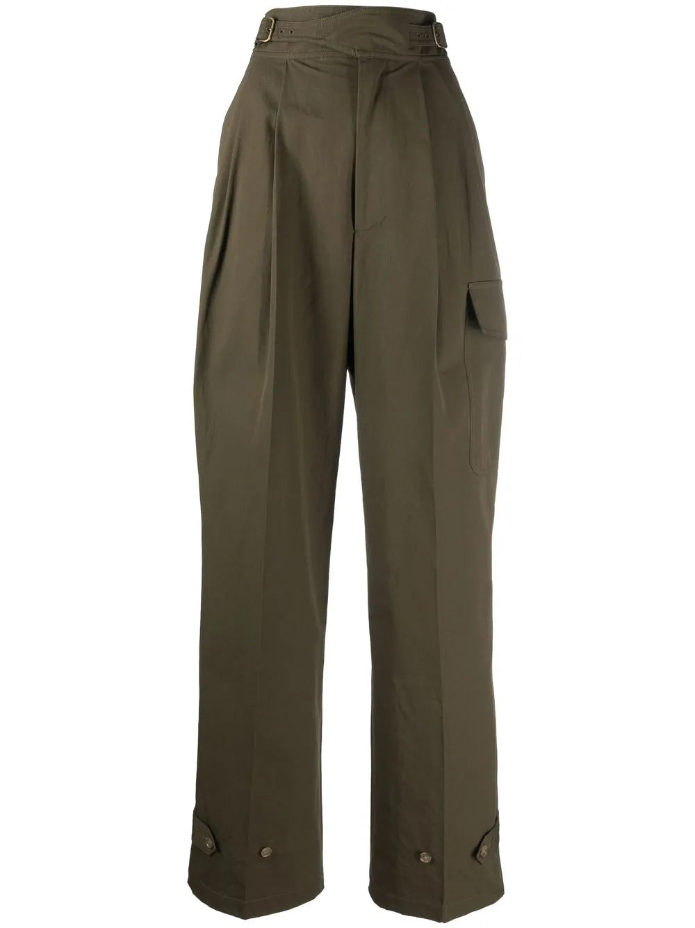 Cargo-Like Straight Trousers