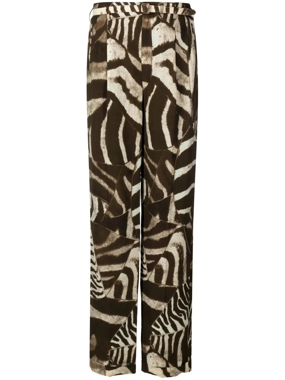 Stamford Zebra-Print Trousers