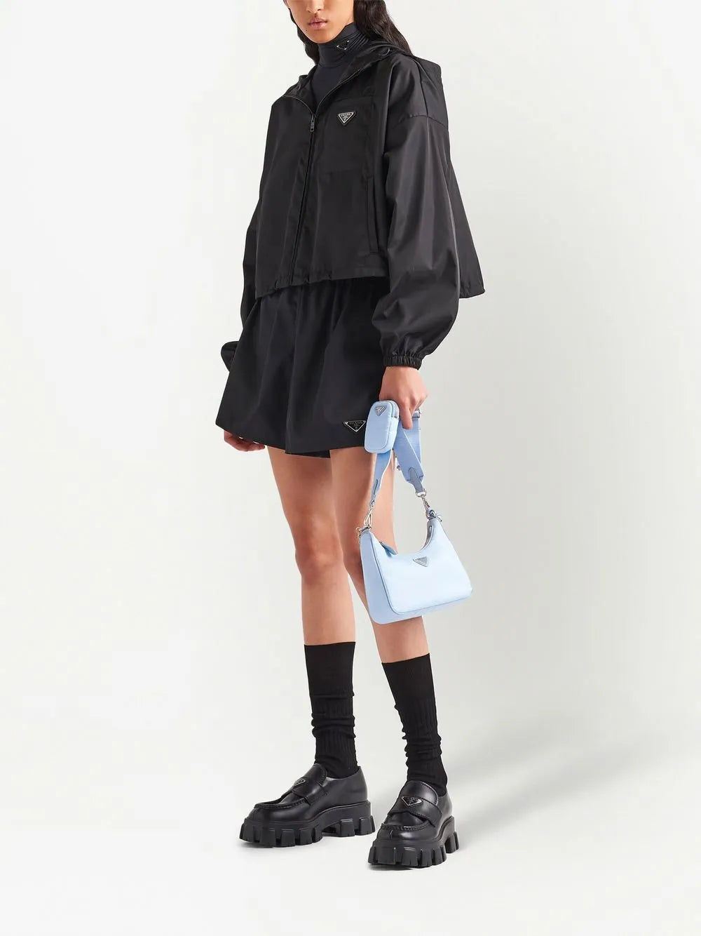 Re-Nylon Cropped Jacket