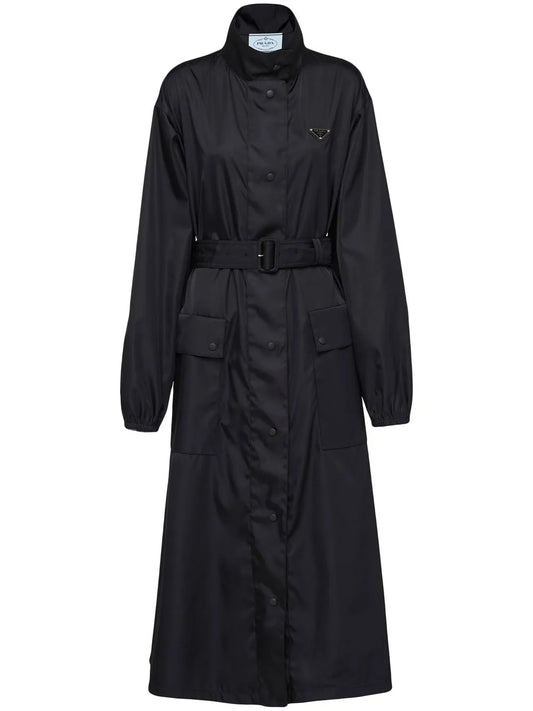 Re-Nylon Logo-Print Raincoat
