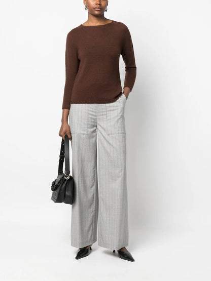 Boat-Neck Cashmere Jumper