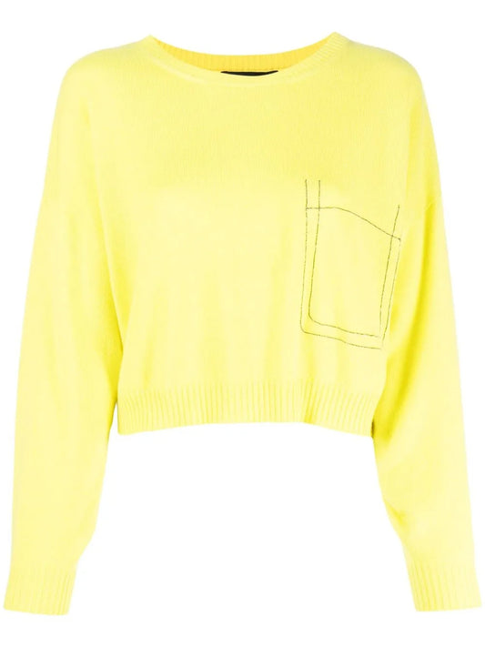 Bead-Embellished Cashmere Jumper