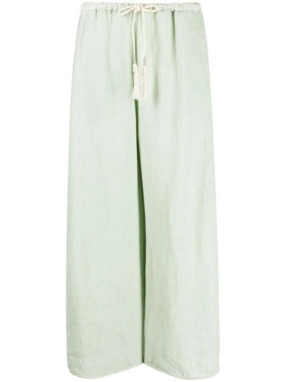 Drawstring Straight Trousers