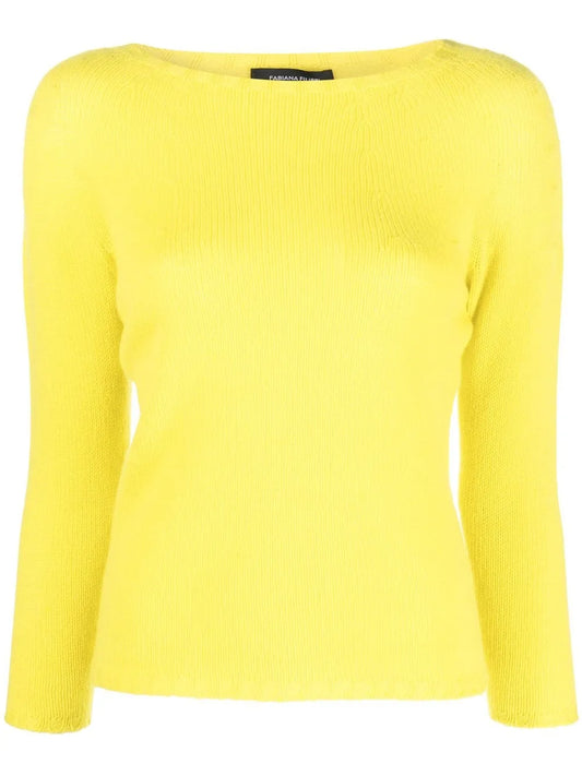 Ribbed-Knit Cashmere Jumper