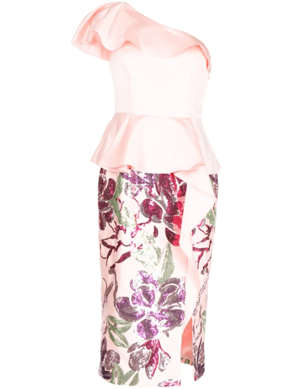 Sequin-Embellishment Dress
