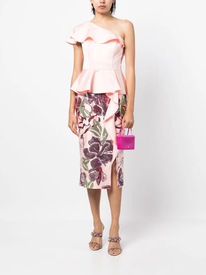 Sequin-Embellishment Dress
