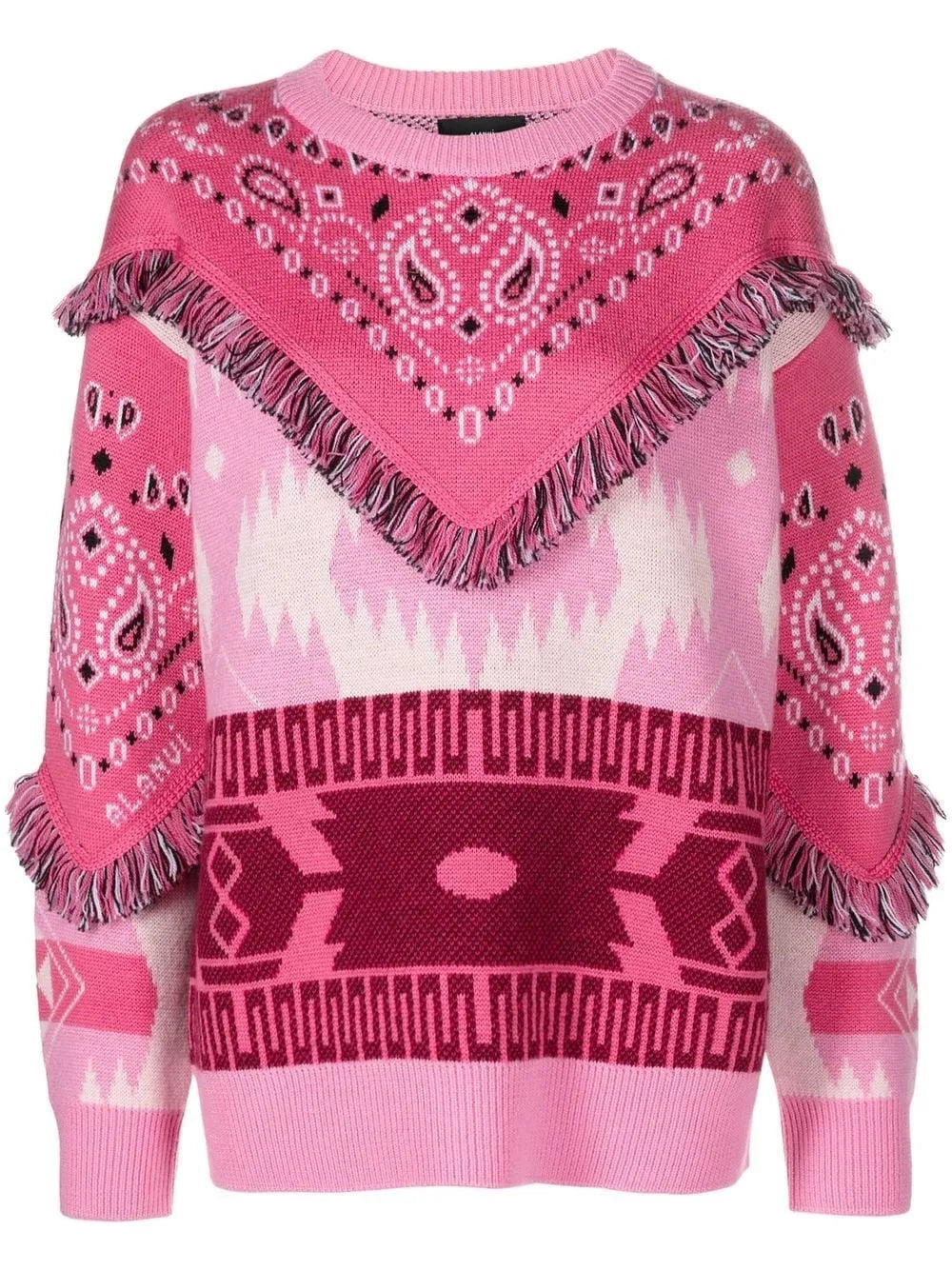 Icon Bandana Fringed Jumper