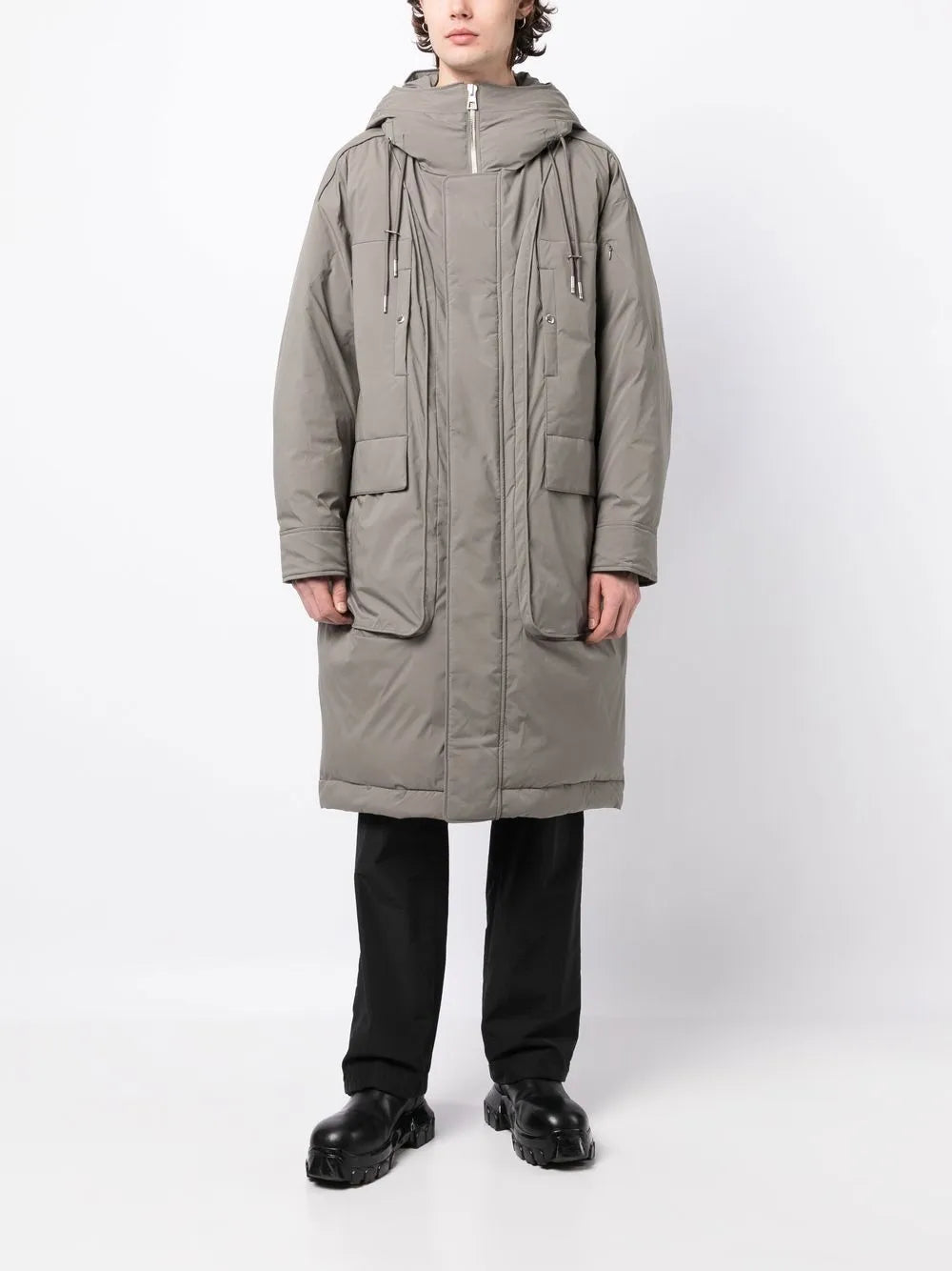 3D Lightweight Long Padded Jacket