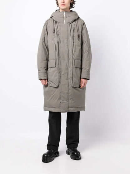 3D Lightweight Long Padded Jacket