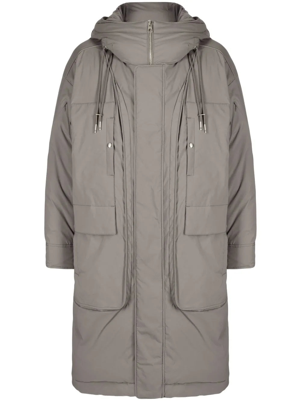 3D Lightweight Long Padded Jacket