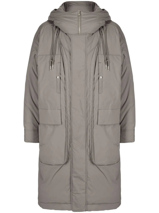 3D Lightweight Long Padded Jacket