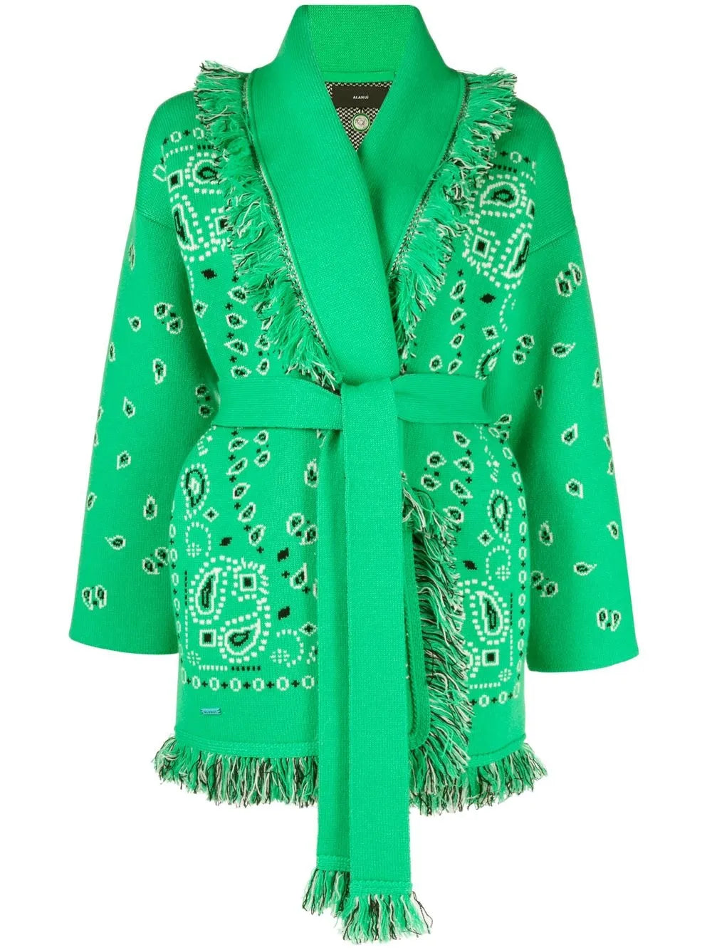 Bandana Belted Cardigan