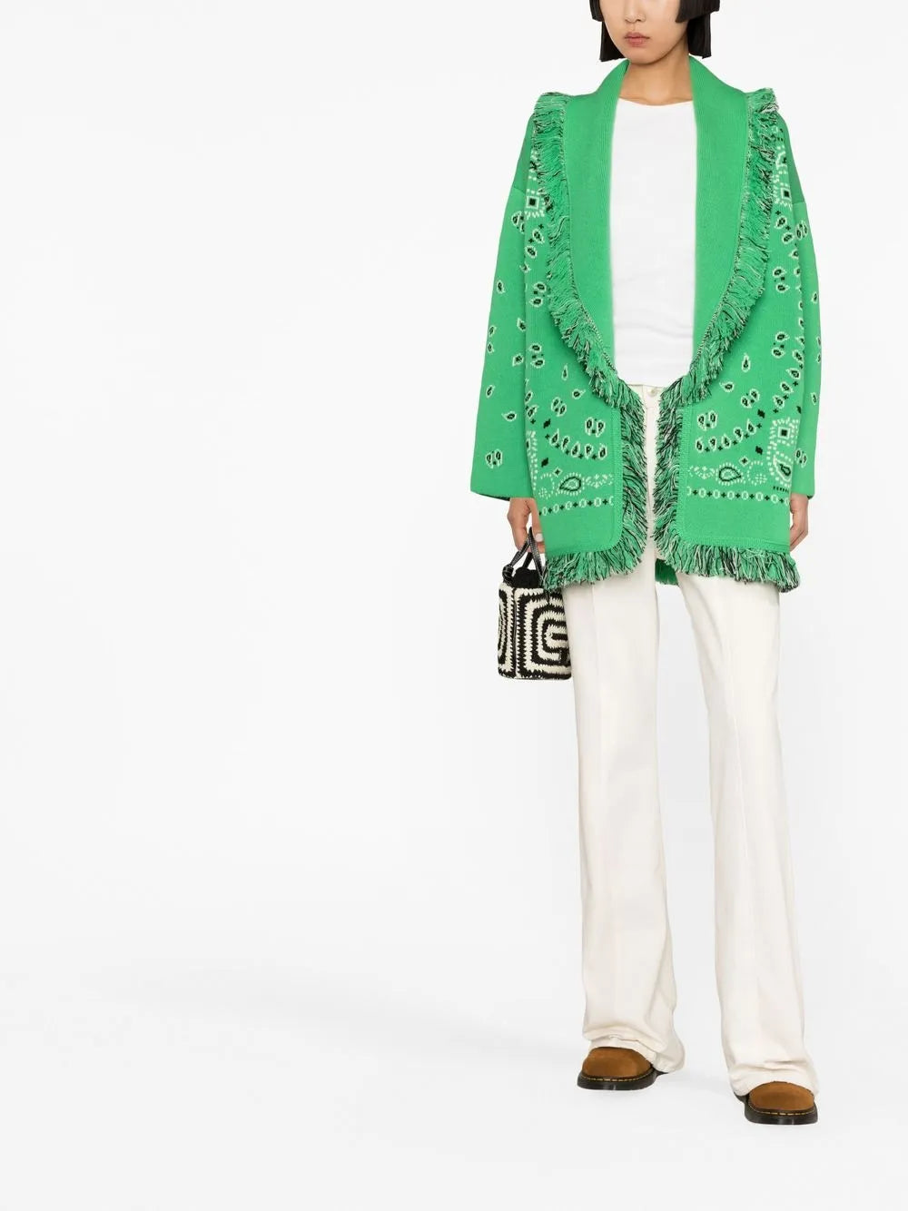 Bandana Belted Cardigan