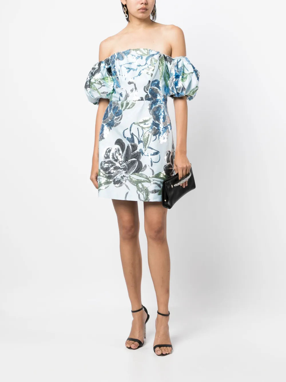 Sequin-Embellishment Dress