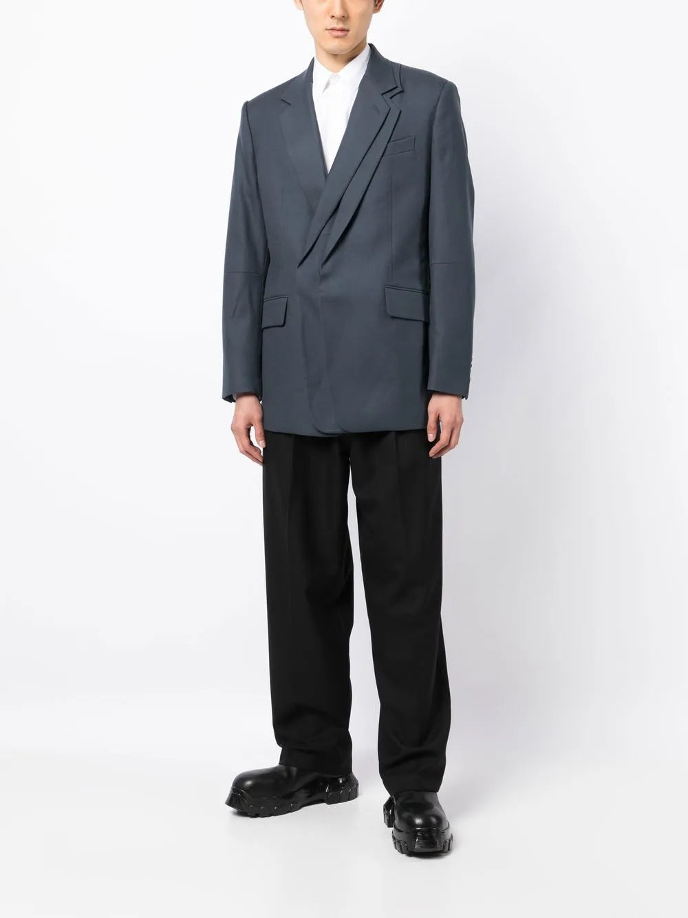 Oversize Double-Breasted Blazer