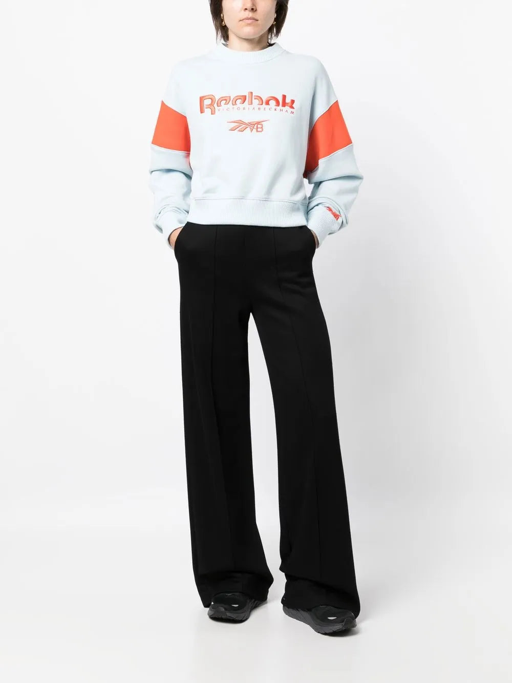 Logo-Print Crew Neck Sweatshirt