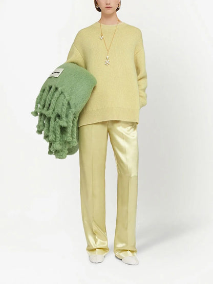 Round-Neck Knit Jumper
