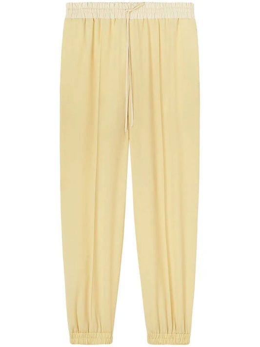 Drawstring-Fastening Waist Trousers