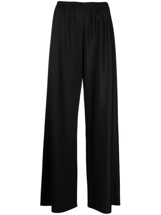 High-Waisted Wide-Leg Trousers