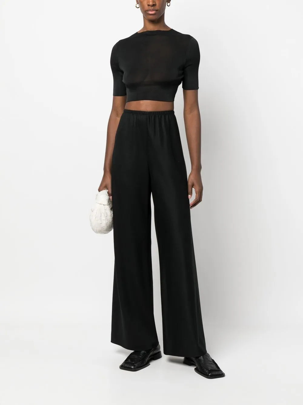 Cropped Short-Sleeve Top