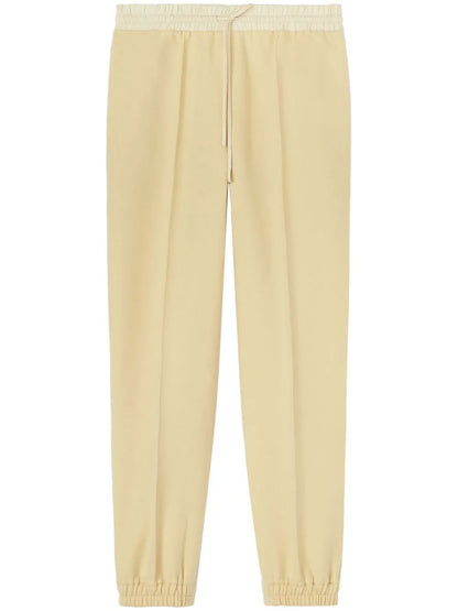 Drawstring-Fastening Waistband Trousers