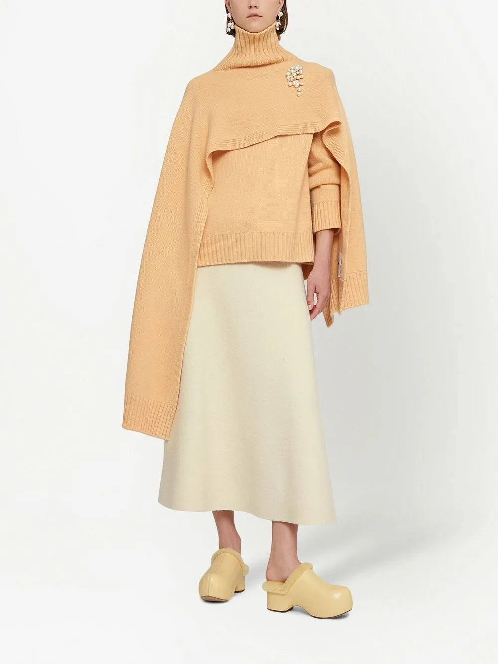 Extra-Long Sleeve Sweater