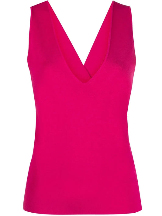 Sleeveless Knitted Top