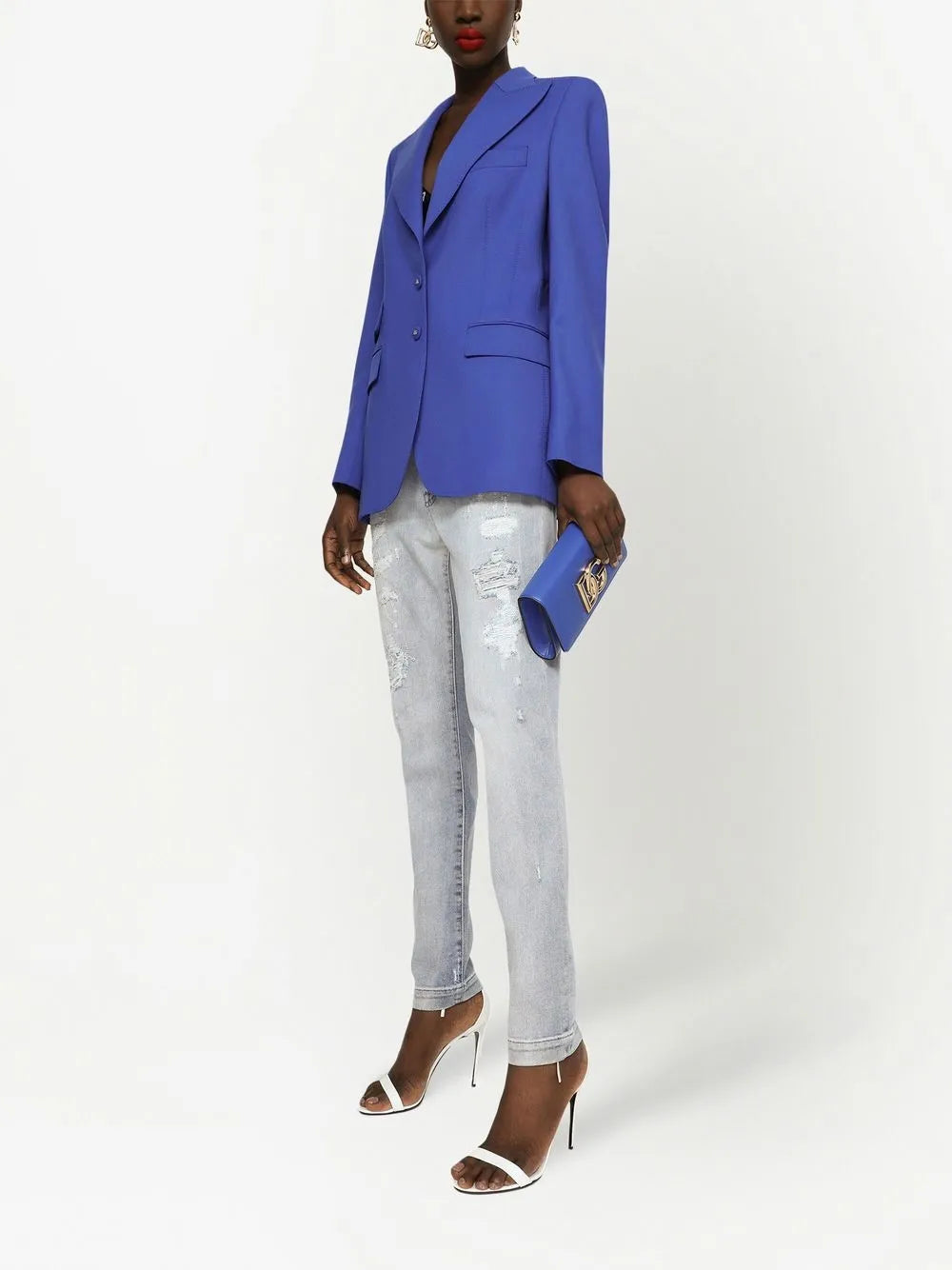 Single-Breasted Wool Blazer