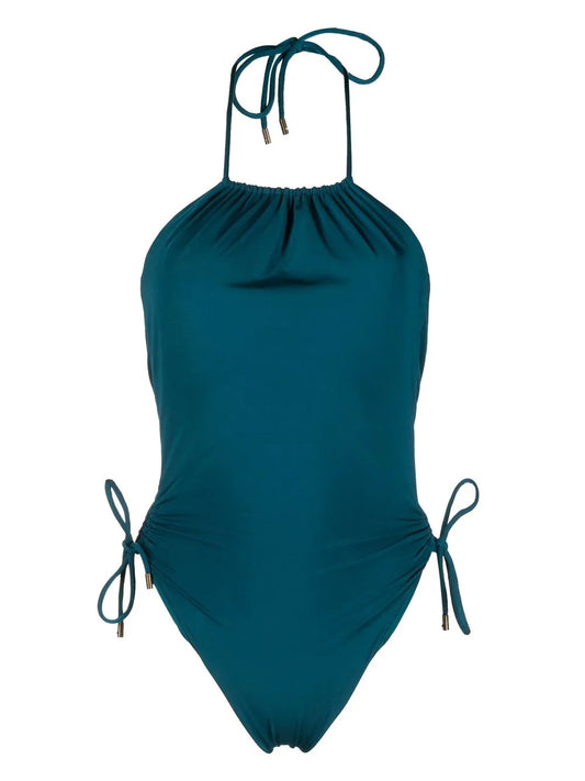 Lace-Up Detail Swimsuit