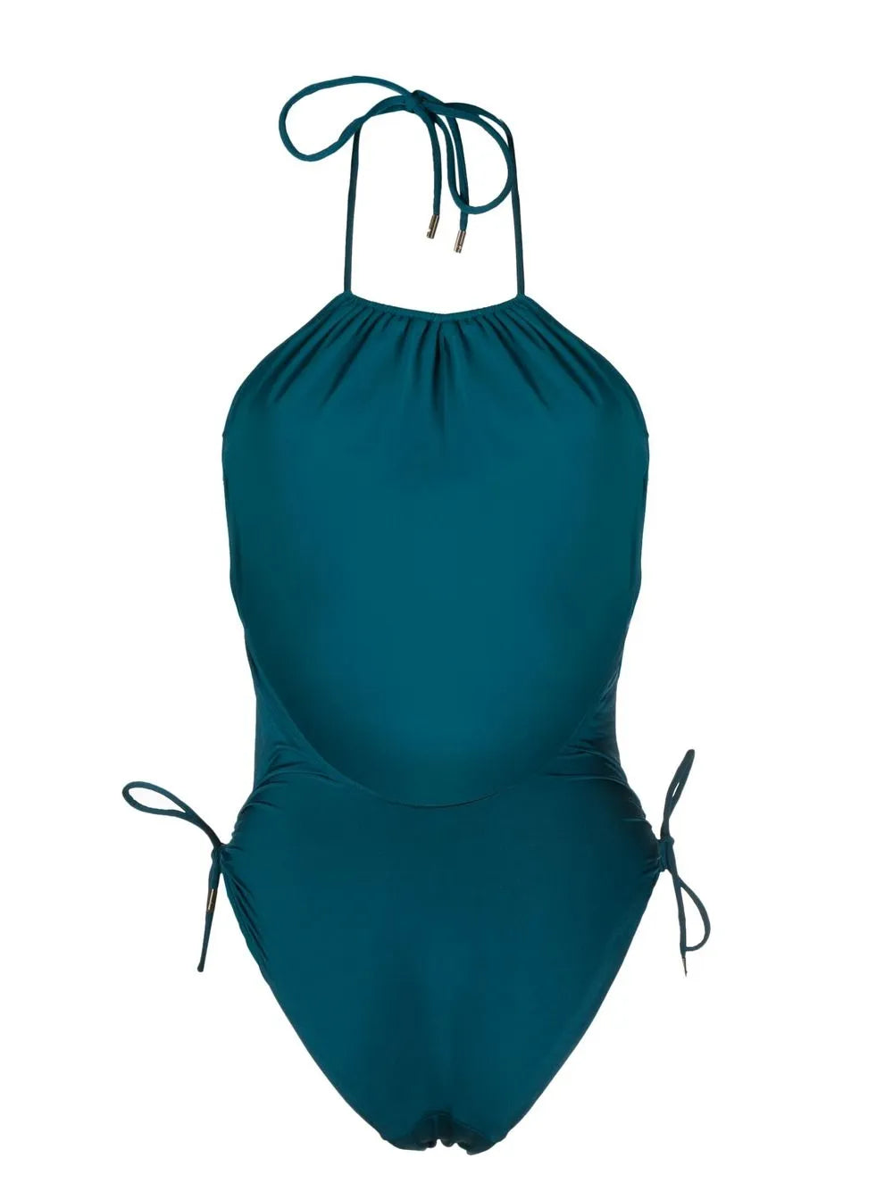 Lace-Up Detail Swimsuit
