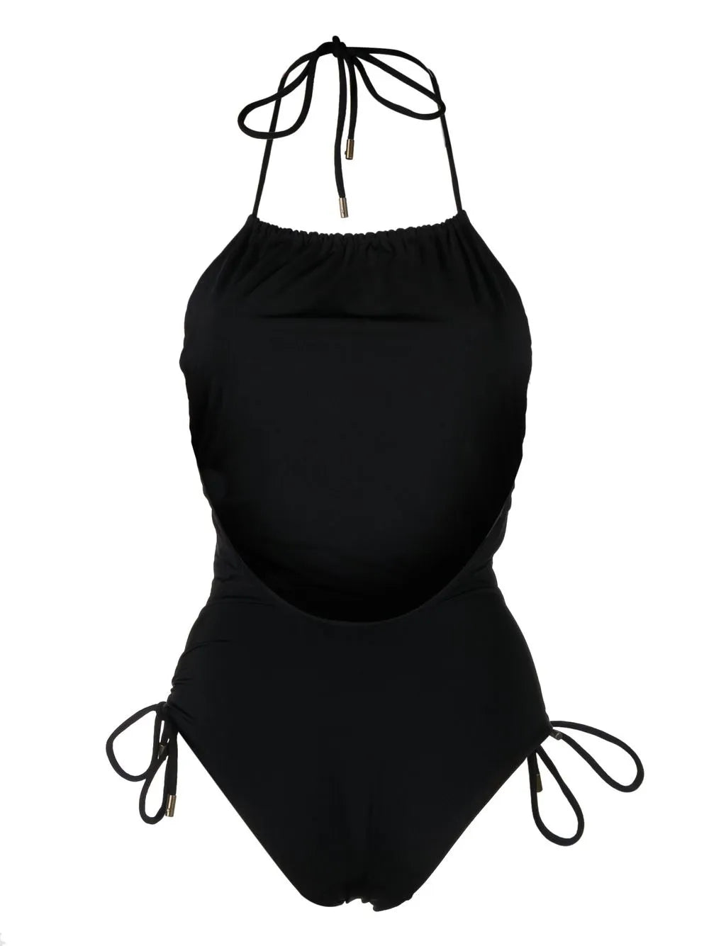 Lace-Up Detail Swimsuit