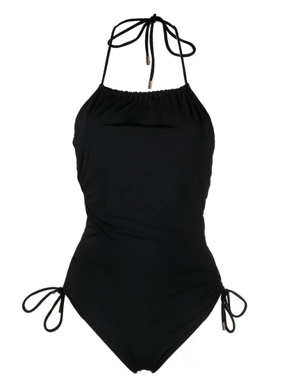 Lace-Up Detail Swimsuit